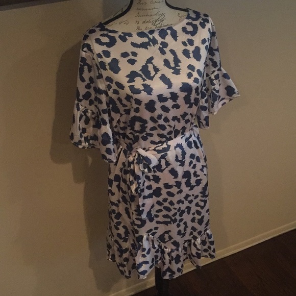 One of a kind silk  dress XL - Picture 4 of 6